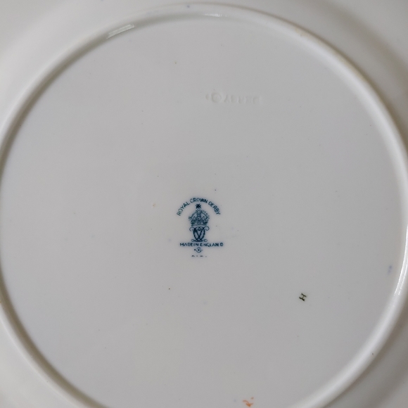 Bread Plate Royal Crown Derby Mikada - Picture 2 of 2